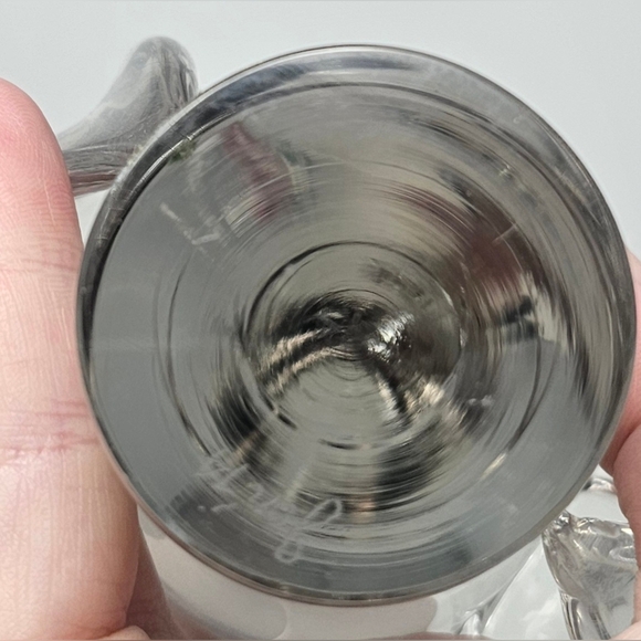 Vintage 1974 Penguin Crystal Art Glass Hand-Blown Figurine Paperweight Clear 6" - Picture 7 of 11